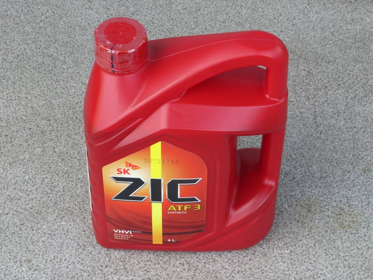 ZIC ATF 3 (жидкость гидравлическая) (4L) 162632