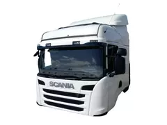 Кабина для а/м Scania CG19 H нового образца (белая)