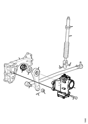Продольная рулевая тяга (L=1059 mm)