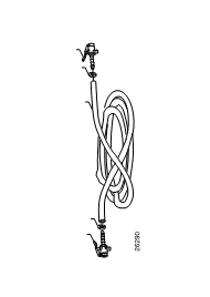 Напорный шланг (подкачка) L=4500mm