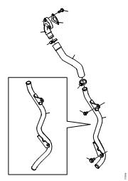 Трубопровод вентиляции картера двигателя