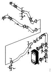 Трубопровод системы охлаждения КПП