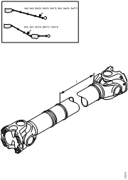 Карданный вал L=690 mm