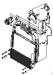 Трубопровод конденсера в сборе CG с датчиком