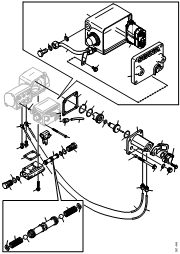 Корпус электромагнитных клапанов КПП (без крышки)